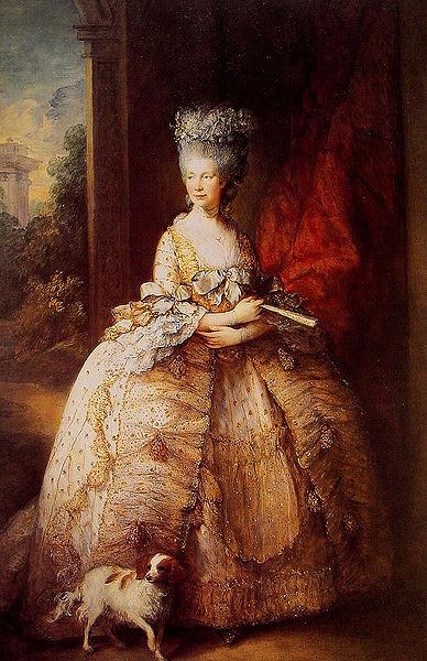 Thomas Gainsborough Portrait of the Queen Charlotte oil painting picture